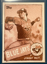 2025 Topps Shoebox Treasures JIMMY KEY Sepia Filter /50 #64 Andy Friedman