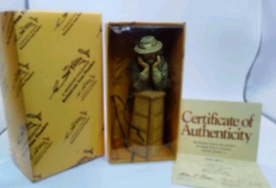 Emmett Kelly Jr #10004-Why Me? Figurine NOB W/COA