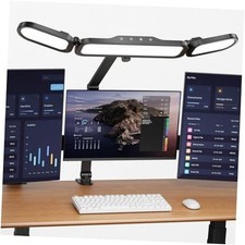 LED Desk Lamp with Clamp,Adjustable Swing Arm Desks Lamps for Home