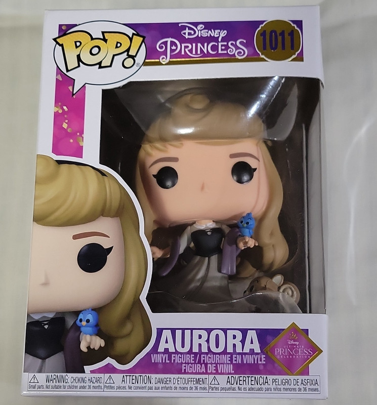 Funko Pop! Disney Princess Aurora Vinyl Figure #1011 Disney Theme Vinyl