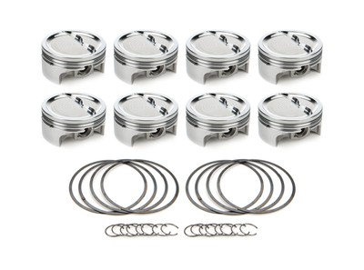 RACE TEC PISTONS SBC Dished Piston Set 4.125 Bore - 22.5cc- 1001651