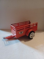 Vintage Nylint Pressed Steel Pickup Truck with Utility Trailer — listing 5