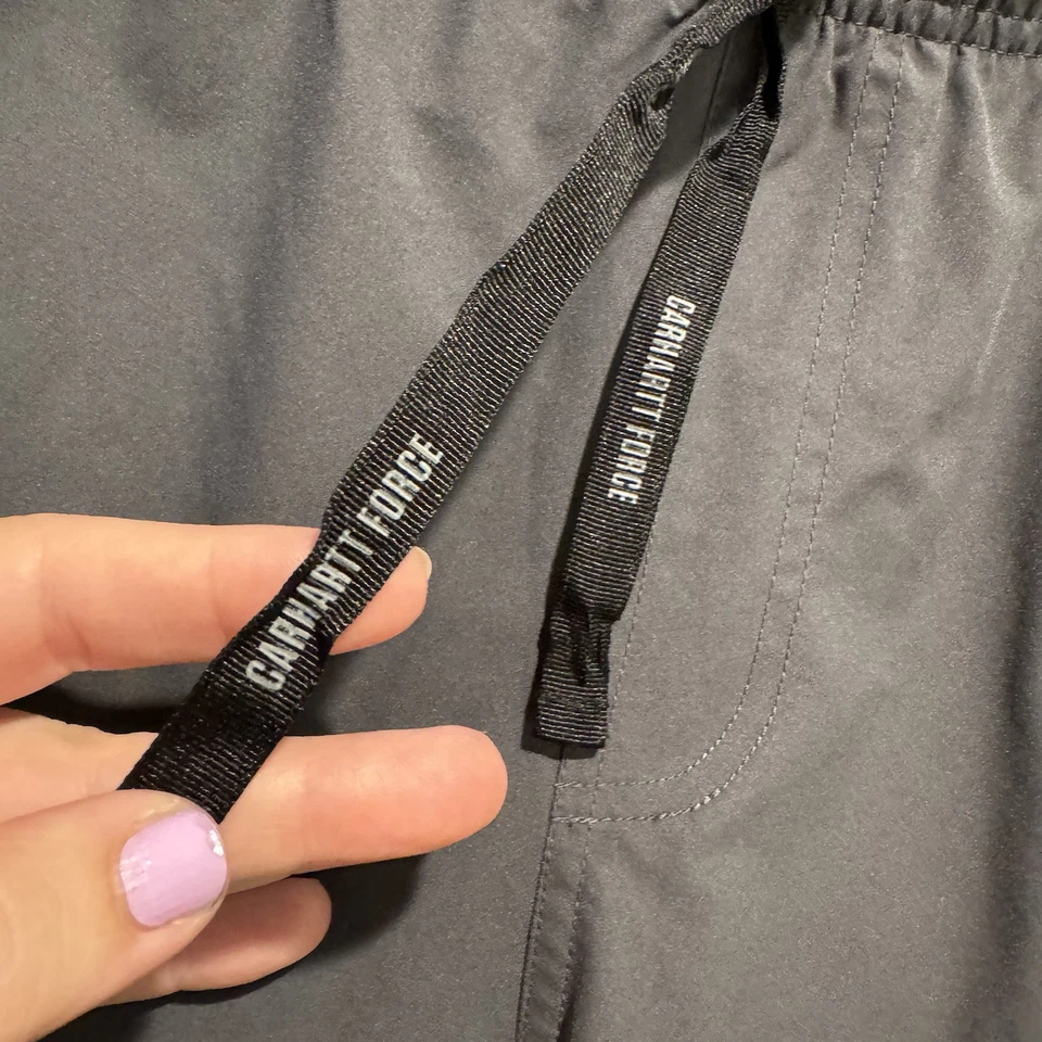 Pantalones Médicos Carhartt Force Gris Talla Grande 2XL Foto 4 de 4