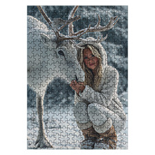 300pcs-Custom Wooden Puzzle- Personalized Photo Image-11x15.7 Inches-Vertical