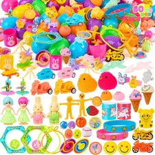 60Pcs Easter Eggs with Toys Stickers Inside, Prefilled Easter Eggs Hunt with Ass