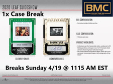 U2 2026 Leaf Slideshow Pop Culture 1x Case Break #5