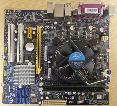PC System MB FOXCONN H55MXV, CPU i5-660 3,3Ghz, 4GB Ram , 240GB SSD,NT, Win10pro