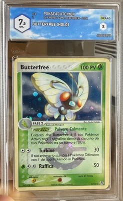 BUTTERFREE Reverse - Ex Fire Red & Leaf Green - ITA - 2004