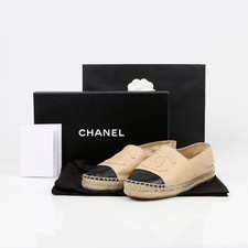 CHANEL Espadrille Size 37 G29762 152747132