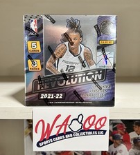 2021/22 Panini Revolution NBA Basketball Factory Sealed Hobby Card Box