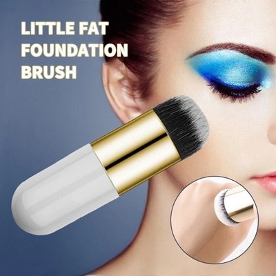 Pro Kabuki Makeup Brush Flat Foundation Blush Contour Powder Face Brush
