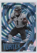 2023 Panini Donruss Vortex Cubic 15/50 Travis Etienne Jr #VOR-15 0q3