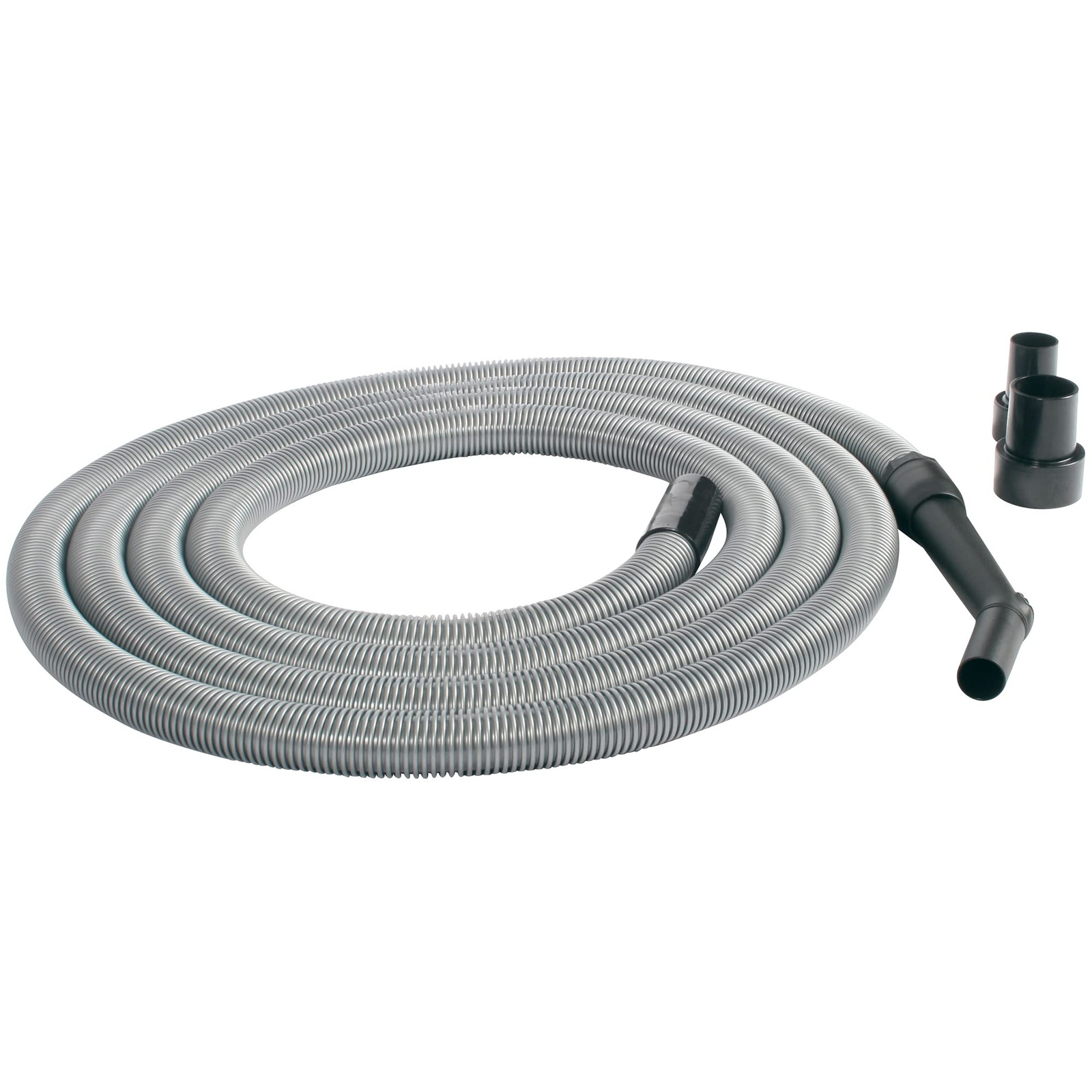 20 Ft. Premium Shop Vacuum Extension Hose with 2 tank adapters and 1.25