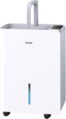 50 Pint/Day Compressor Dehumidifier, AEOCKY 3500Sq.Ft for Basement, Home