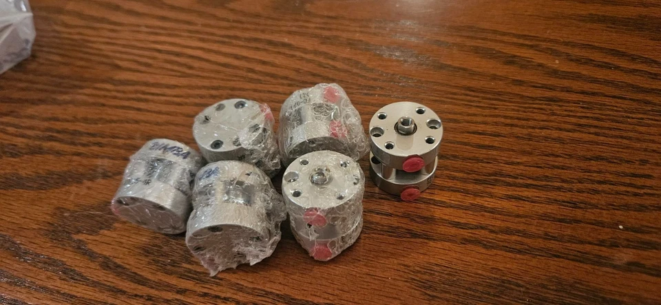 Cilindro de ar Bimba plano FO-020.5-4R: 5 cada em tampa de plástico - Imagem 2 de 4