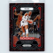 2024 Panini Prizm Monopoly WNBA Temi Fagbenle #26 Classic Red Icons Fever
