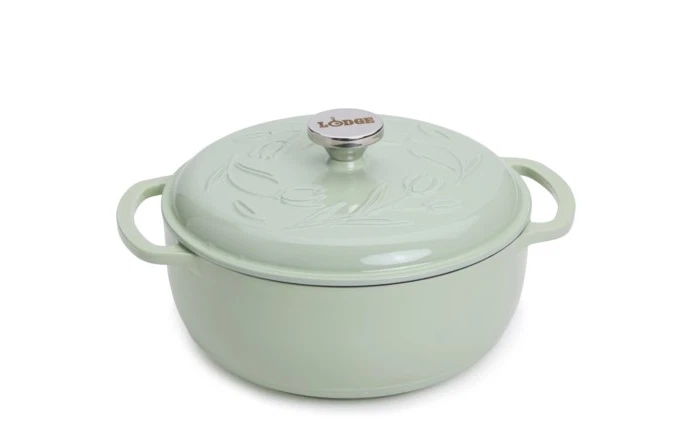 Lodge Enameled Cast Iron Dutch Oven with Tulip Lid - 4.5 qt.
Opens in a new window or tab