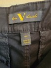 Women's Gloria Vanderbilt size 18W black cotton capri pants, sewn bottom cuff — photo 5