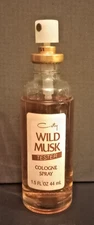 1980s Pfizer Vintage Coty Wild Musk Cologne Spray Tester 1.5 Fl Oz  NEW