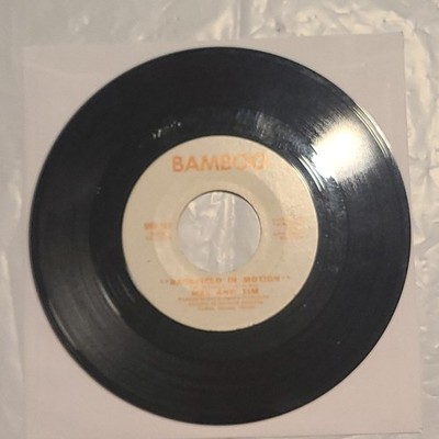 Mel And Tim ~ Backfield In Motion/ Do Right Baby ~ Bamboo 45 RPM Record