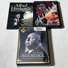 Alfred Hitchcock - DVD Lot of 3 - New - 39 Steps - Man Who Knew Too Much - 20+