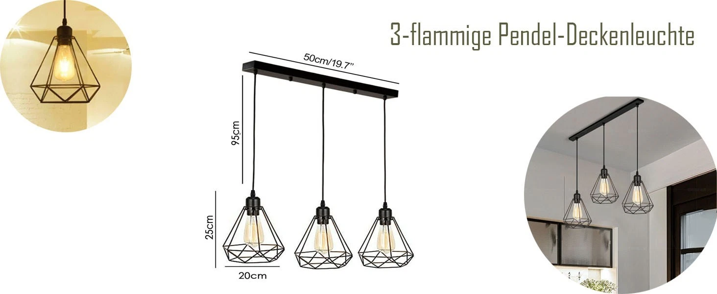 Modern Ceiling Light Shade - Installation Details