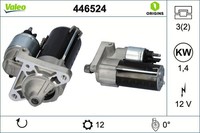 Anlasser Starter Valeo Origins - New O.E. Technologie 446524 12V FüR Ford Consul