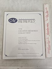 Creative Memories White 8x10 Refill Pages RCM-10S Sealed 15 Sheets FREE SHIPPING