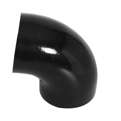 #ad #ad 4quot; 90 DEGREE ELBOW TURBO INTAKE PIPING SILICONE COUPLER BLACK HOSE 102MM $14.99