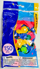 150pc Multicolor Water Balloons  Water Spout Attachment For Easy Fill Up New