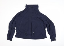Stradivarius Damen blau Windbreaker Jacke Gr�...