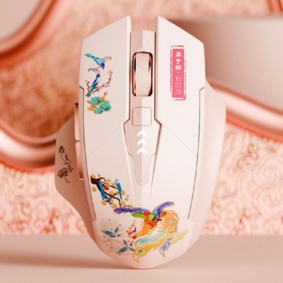INPHIC A10 WIRELESS RECHARGEABLE BLUETOOTH MOUSE CHINESE DESIGN NEW SEALED 2.4G