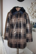 Alfredo Pauly Jacke  Gr. 42 Mantel Winterjacke Webpelzkragen