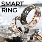 2026 Smart Health Enamel Craft Ring For Women Heart Rate Sleep Monitor Tracker