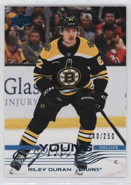 2025-26 Upper Deck Series 1 Young Guns Deluxe /250 Riley Duran #211 Rookie RC