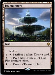 Fountainport - Bloomburrow - Rare Land #253