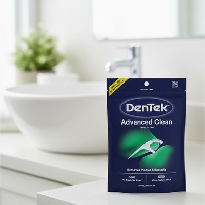 Shred Resistant Triple Clean Floss Picks (450 Total) - Mint Flavor for Freshness