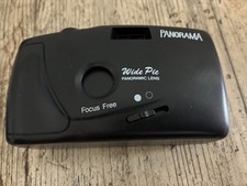 Panorama Wide Pic obiettivo panoramico fotocamera pellicola compatta 35 mm messa a fuoco nera