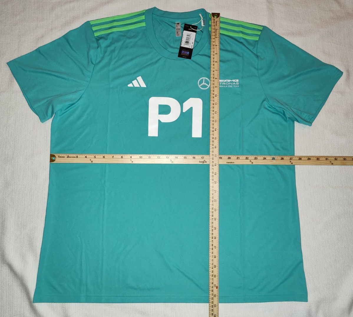Adidas 2025 F1 Formula 1 Petronas AMG Mercedes-Benz T-Shirt