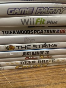 Lot of 10 Nintendo Wii Video Games