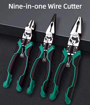Multifunctional Pliers Set Diagonal Needle Nose Wire Cutters Electrician Tools