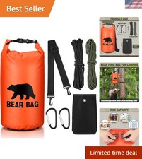 1 Set Bear Food Bag for Camping Ultralight Food Hanging System Includes Water...