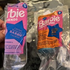 Barbie Friends 1994 Happy Meal Toys 5 and 6 sealed in package