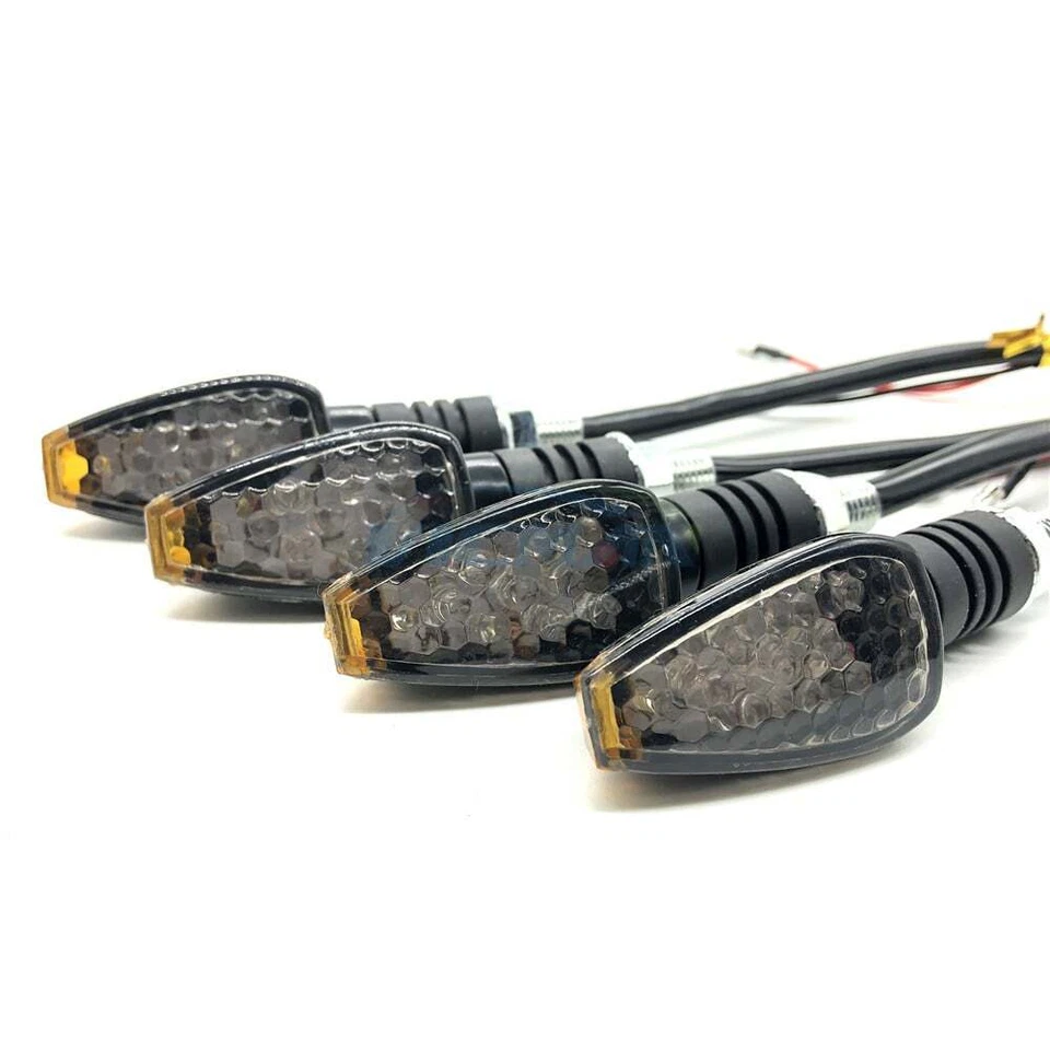 4 PIEZAS Intermitentes LED Moto PARA HONDA CB500F CB650F CB750F CB900F CBR1000F Foto 3 de 4