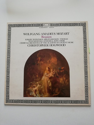 Mozart : Requiem - The Academy of Ancient Music / Hogwood/Booklet/LP/N 160