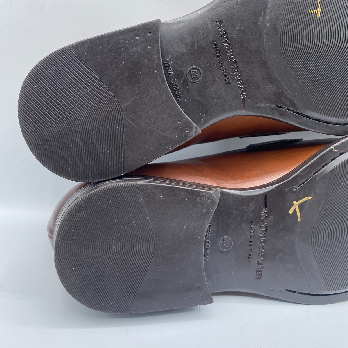 Antonio Maurizi  Penny Loafers Mens US 9 EU 42 Brown Slip On Classiccore NWOB Antonio Maurizi Penny Loafers Mens US 9 EU 42 Brown Slip On  main image 3