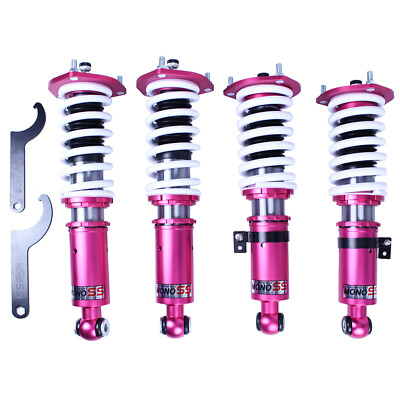 MonoSS Coilover Lowering Kit ADJUSTABLE Damping For TOYOTA CHASER 92-01