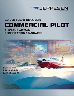 NEW SEALED FAA Jeppesen Commercial Pilot Airman Certification Standards ACS