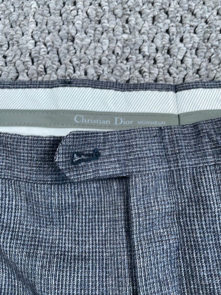 VTG Christian Dior Double Pleated Wool Pants Men's 38 x 31 VTG Christian Dior Double Pleated Wool Pants Men's 38 x 31