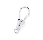925 Sterling Silver Dog Clip Albert Clasp 20mm Pocket Watch Fob Finding - SOLID